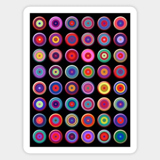 Kandinsky Buttons No. 2 Magnet